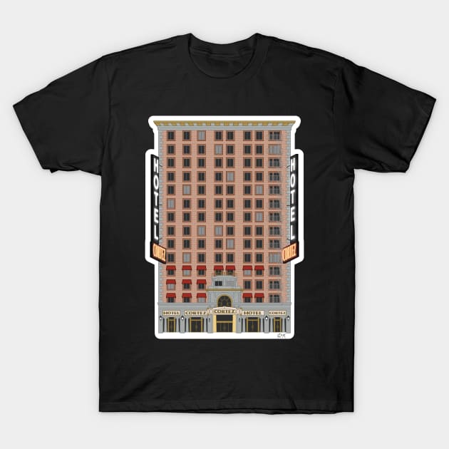 Hotel Cortez ~ AHS T-Shirt by Ruxandas